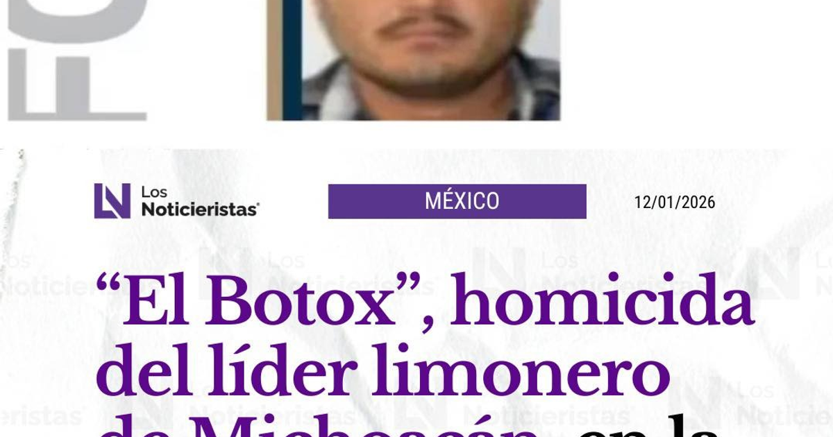 César Alejandro Sepúlveda alias 'El Botox', en un videomensaje publicado el 12 de enero de 2026, vinculado al homicidio de un empresario limonero en Michoacán.