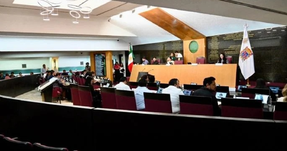 Congreso de Campeche en sesión legislativa