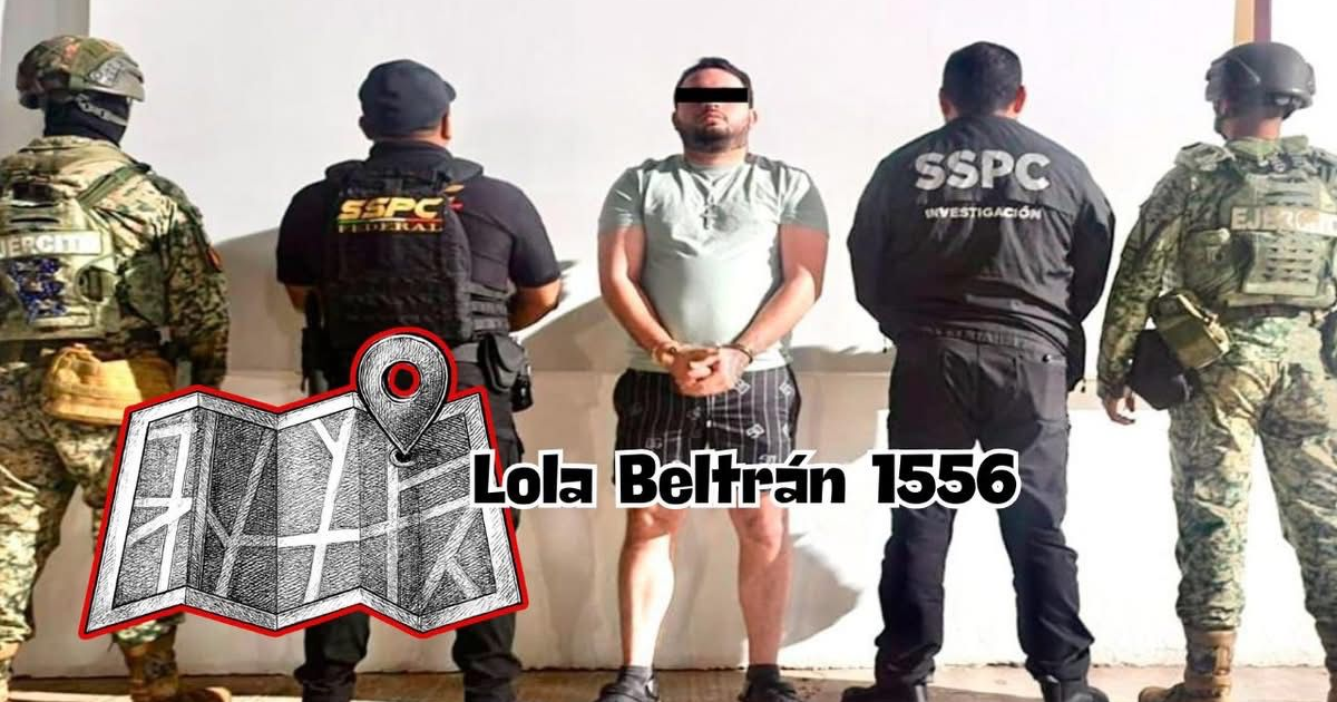 Detención de un hombre por autoridades federales